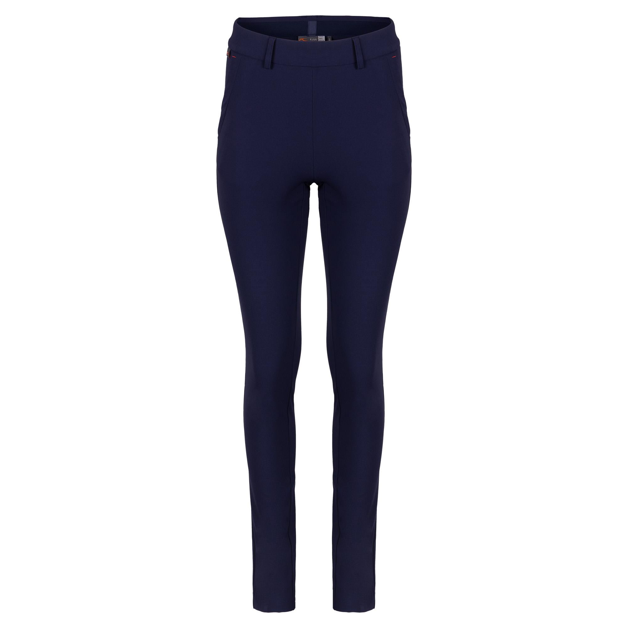 KJUS Warm Brushed Ladies Golf Treggings Atlanta Blue